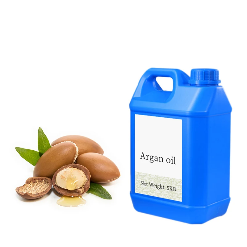 Argan Oil labelled bulk packaging from the existing catalogue