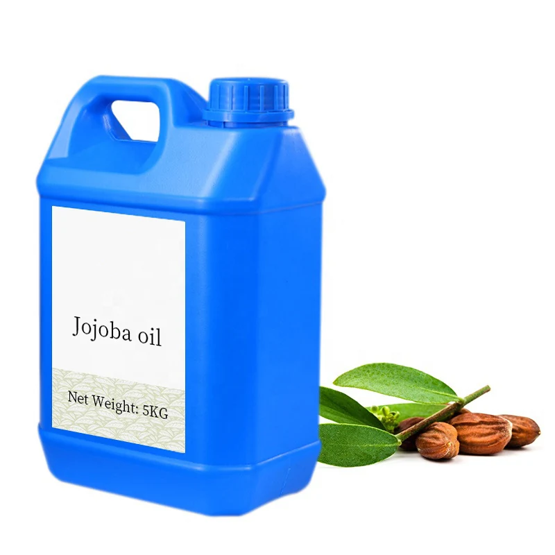 Jojoba Oil labelled bulk packaging from the existing catalogue