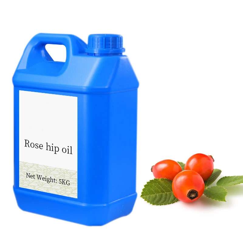 Rosehip Oil labelled bulk packaging from the existing catalogue